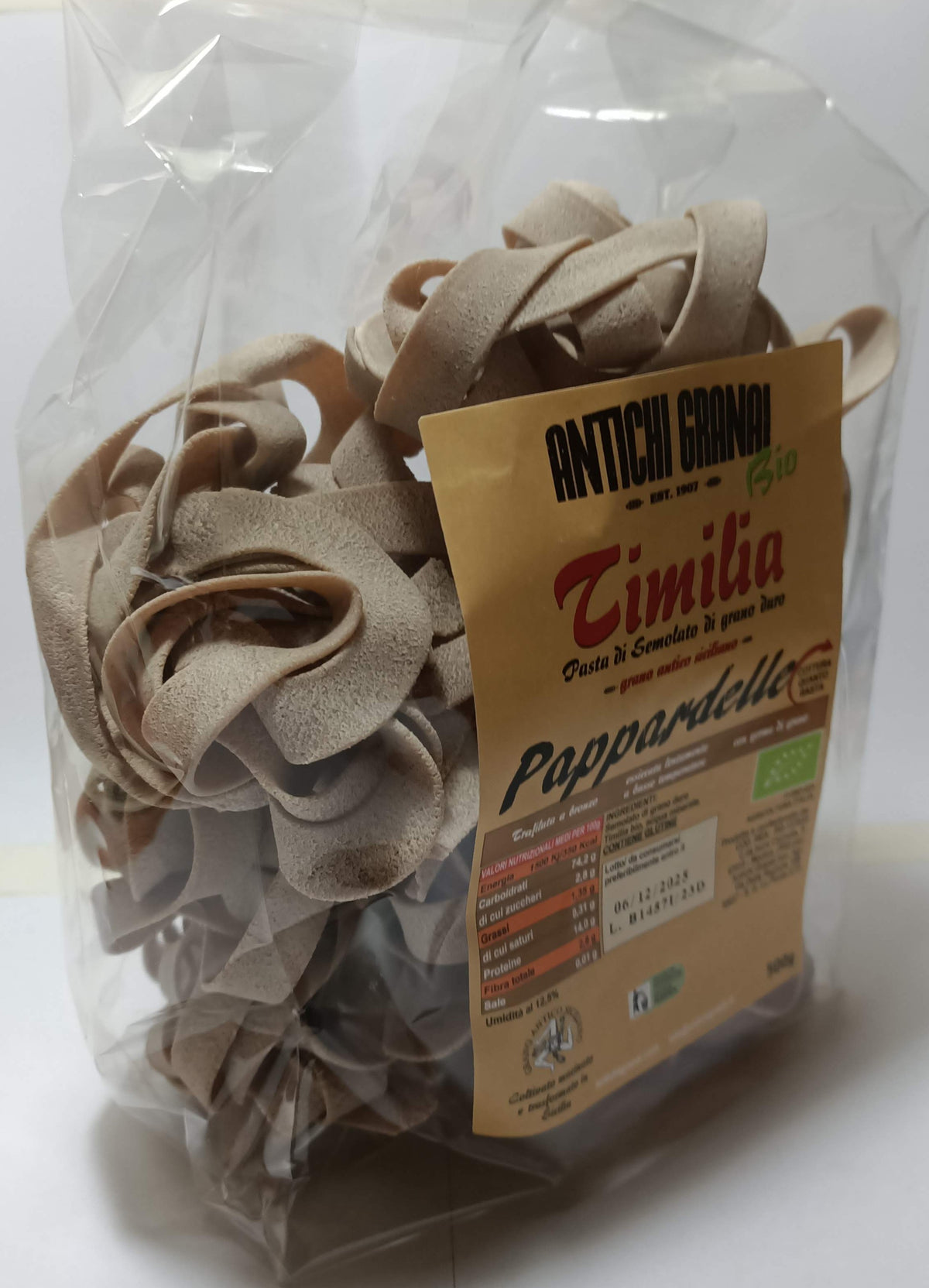 Pasta integrale di Timilia BIO