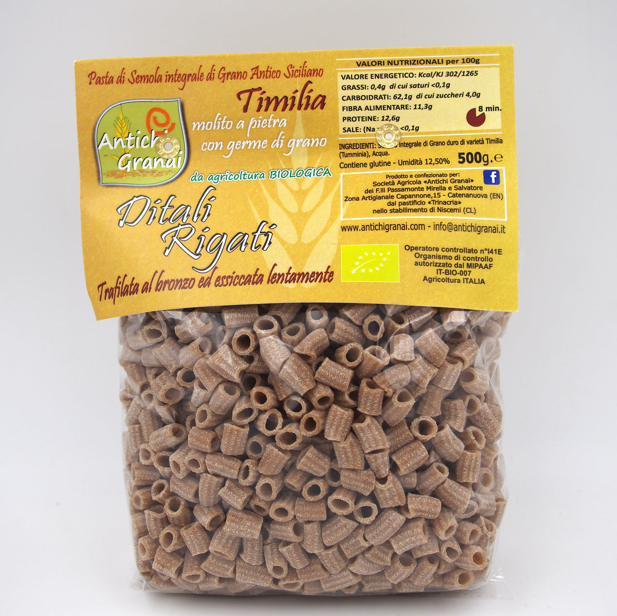 Pasta Timilia Bio Ditali